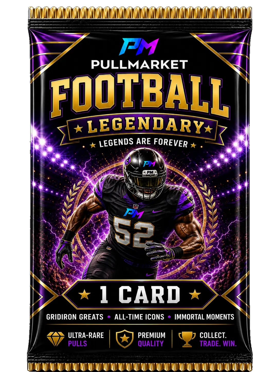 Football Legendary - 1 Card artwork